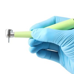 USA Dental LED E-generator High Speed Handpiece 3 Way Spray 4 Holes fit for NSK