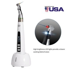 Dental Wireless Cordless LED Endo Motor 16:1 Handpiece Root Canal Treatment