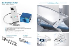 Dental Electric Micro Motor Brushless LED Handpiece Built-in 1:1 1:5 16:1 KZA