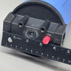 PENTAIR Pentek Slim Line Water Filter Housing Leakproof 10″ 1/2″ FIP Blue/Black
