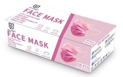 GP Craft 50/100 Pcs Disposable Face Cover 3-Ply Filter Breathable Earloop Masks