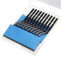 US Stock 1set NB1100/1000 Deburring Tool With 10 BS1010 Blades NEW