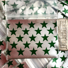 BaggiesSince1987 – 12510 Zip Seal DESIGN Bags METALLIC 25 D MIX 500, 👀Details🔽