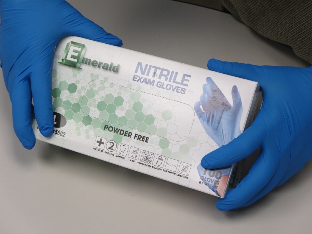 2000ct XL Emerald 3MIL NITRILE POWDER FREE EXAM GLOVES-CHEAP