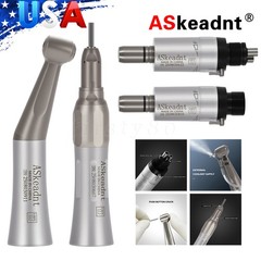 ASkeadnt Dental E-generator LED High Speed/Low Speed Handpiece Kit 2Hole/4Hole