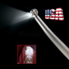 Askeadnt Dental LED E-generator Fiber High Speed Handpiece Air Turbine 4 Holes
