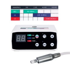 NSK Style Dental Brushless LED Micro Motor /1:5 Increasing LED Contra Angle NEW