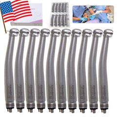10pc ASKEADNT NSK Pana Max Style Dental High Speed Turbine Handpiece Push 4 Hole