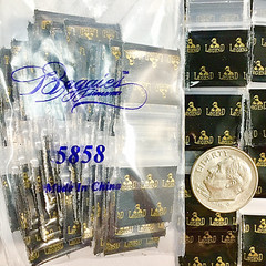 BaggiesSince1987- 5858 ZipSeal DesignBags 1000 METALLIC P, EL CHAPO, 👀Details🔽