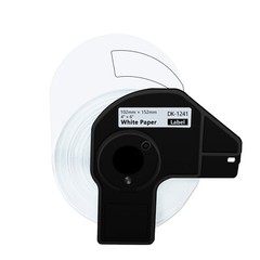 4″ x 6″ DK 1241 Address White Paper 200 Labels P/R For Brother QL-1100 1050N