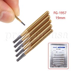 5pcs /pack High Speed Dental Tungsten Steel Crown Metal Cutting Burs FG-1957 po