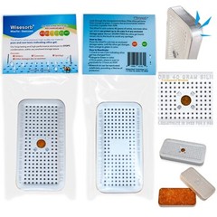 40Gram Silica Gel Canister Reusable Indicating Desiccant Dehumidifier 5 Pack