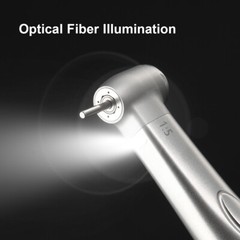 Dental LED Fiber Optic 1:5 Increasing Contra Angle Handpiece fit Electric Motor