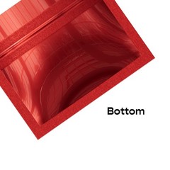 4CustomPrint 100 Glossy 1g Mylar Odor-Proof Resealable Zipper Lock Bags