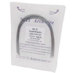 Dental Orthodontics Niti Rectangular Arch Wires Nature Form 10 pcs/pack