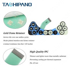 Plastic cover for IRC5 Teach Pendant DSQC679 +Keypad+Screen+LCD display