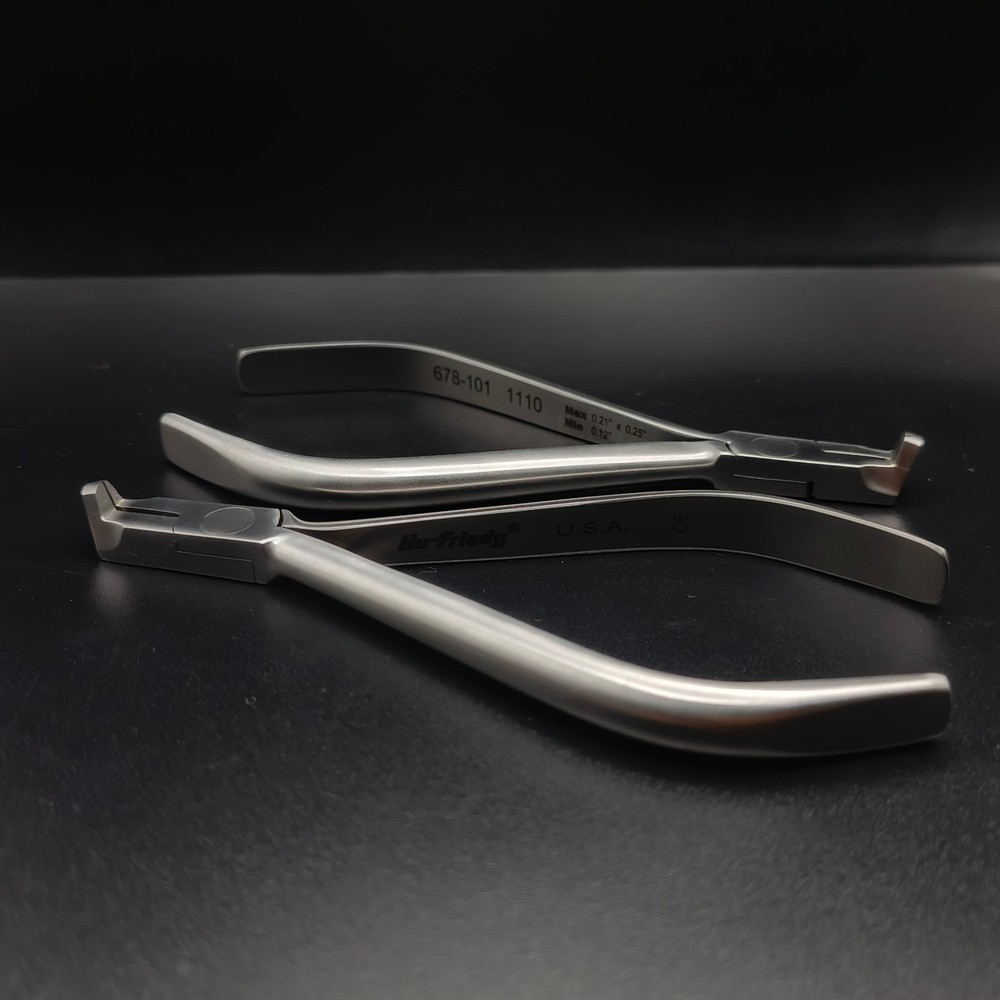 Hu-Friedy 2PCS of Universal Cut and Hold Distal end Cutter Plier | 678-101