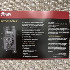 SMSLaser HFXC 4-in-1 laser aiming module