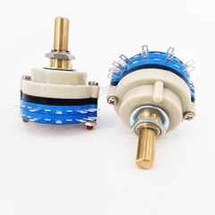 1pc 2Layers 4poles 5positions ROTARY SWITCH Attenuator Pot Volume Potentiometer