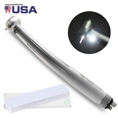 NSK Style 45°/LED Light Dental PANA-MAX Push High Speed Handpiece Turbine 4/2H