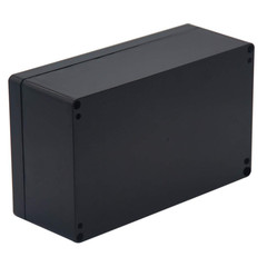 Power Junction Box – Black Electrical Project Case, 7.87″x4.72″x2.95