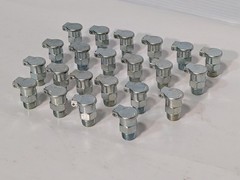 Lot of 22 Gits Bros Manufacturing Flip Top Press Fit Oiler Oil Cup, 1-1/4″ Tall