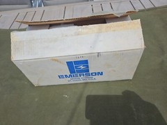 New EMERSON Direct Drive Blower Fan Motor 1/2HP 115V 1075RPM 3SPD 6″ Shaft USA!!