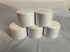 5PK Direct Thermal 2.25X1.25 1000/RL Perforated Labels For Zebra LP2844 & Rollo