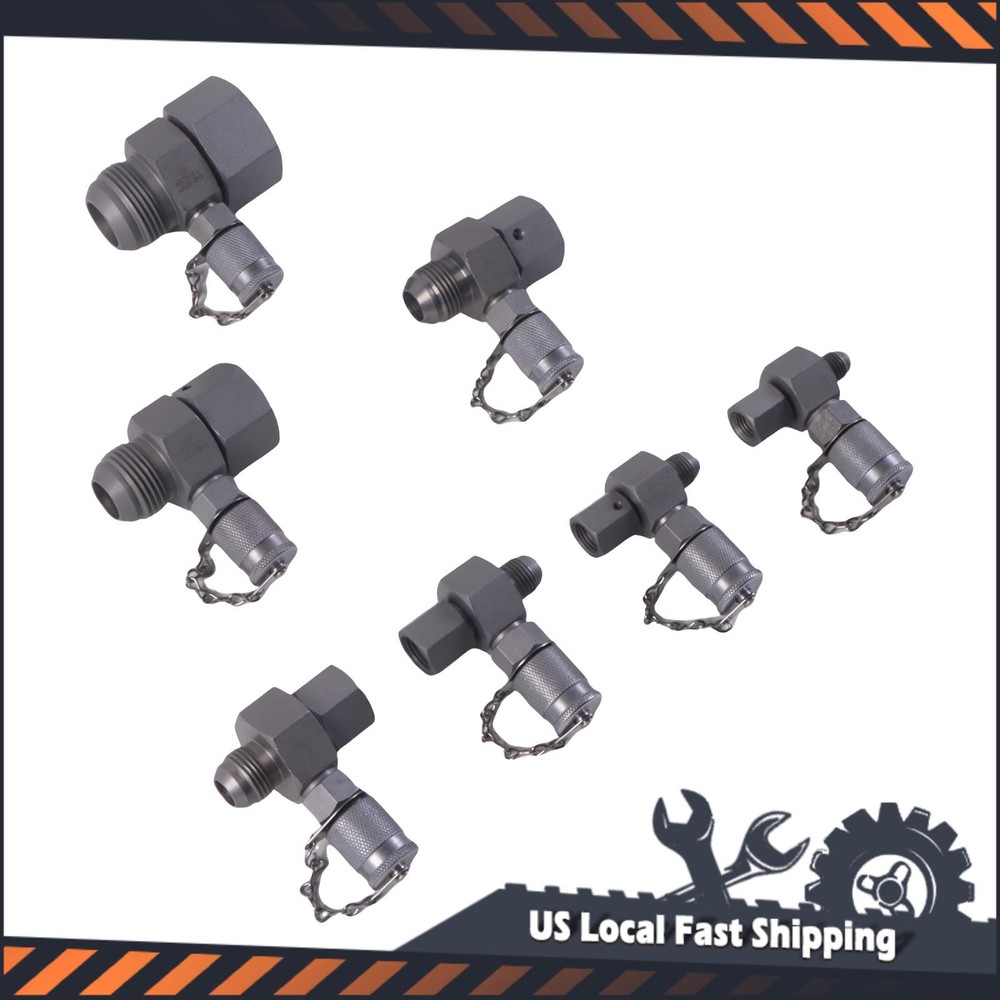 1SET JIC37 ° three-way connector UNF1-5/16UNF1-1/16UNF 7/8UNF 3/4UNF 9/16UNF NEW