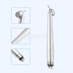 Dental LED 45° Degree Surgical High Speed Handpiece 2/4H Push Button E-generator