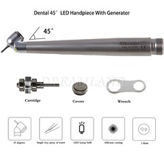 45° Surgical NSK PANA MAX Style Dental Pieza de mano alta velocidad 2Hole Borden