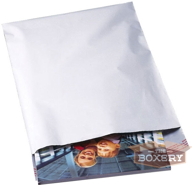 100 – 7.5×10.5 WHITE POLY MAILERS ENVELOPES BAGS 7.5 x 10.5 – 2.5MIL