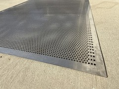 Perforated Stainless Steel Sheet 2′ x 4′ – Perforated Sheet – 20 Ga. – Sandbaggy