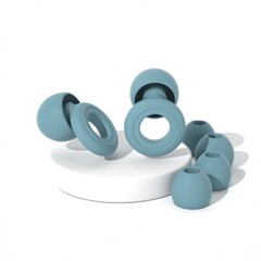 Reusable Silicone Ear Plugs Noise Cancelling Earplugs Protector Study Sleep Swim