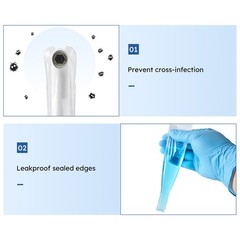 Dental Disposable Intraoral Camera Sheath Endoscope Protective Film Sleeves