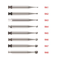 Dental Round Carbide Bur for Slow Speed Latch Type Handpiece RA 1# – 8# Burs