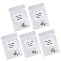 AZDENT Dental Orthodontic Lingual Button Bondable Round 10Pcs/Kit