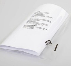 10″ X 12″ Poly Bags Suffocation Warning Clear Merchandise 1.5 mil Self Seal