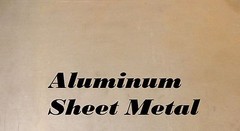 1 Piece of 9″ x 12″ Aluminum Sheet Metal .125″(1/8″) Thick/8 Gauge (Plate)