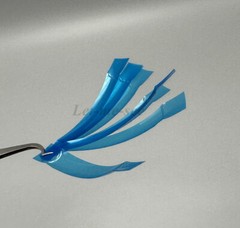 Dental Transparent Anterior Polyester Strip Blue Thickness 0.05mm Dental Materia