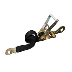 USA 2″ x 8′ Off-Road Ratchet Tie Down Strap Snap Hook Car Auto Hauler Tow Truck