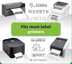 4 Rolls 2.25″ x 0.75″ Direct Thermal Barcode Label For Zebra, Rollo, Munbyn