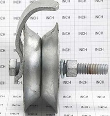 Rolling Gate 1 5/8″ Gate Pipe Track Roller Galvanized (Safety)