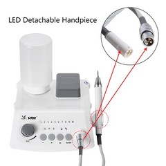 Dental Ultrasonic Scaler & LED Detachable Handpiece Auto Water Supply USA STOCK