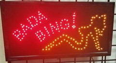 BADA Bing LED Sign, Business Sign, smoke shop, night Club Sign, Window sign