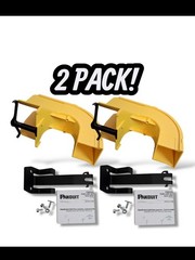 Panduit FRSPJ2X2YL Spill Over Junction Fitting with 2×2 Exit optical FiberRunner