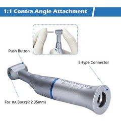 Dental Low Speed Contra Angle Handpiece fit NSK E-type Motor 135°C Autoclave wl#