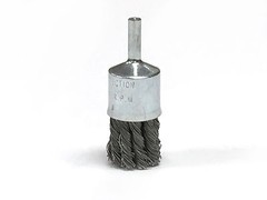 1″ Knot Wire End Brush – Carbon Steel Wire – 5 Pack