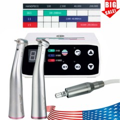 Dental Brushless LED Electric Micro Motor 1:1/1:5 Increasing Handpiece