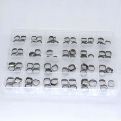 Dental orthodontic 1st molar plain bands Dentaurum Size 24 kits 4pc/kit 96 pcs